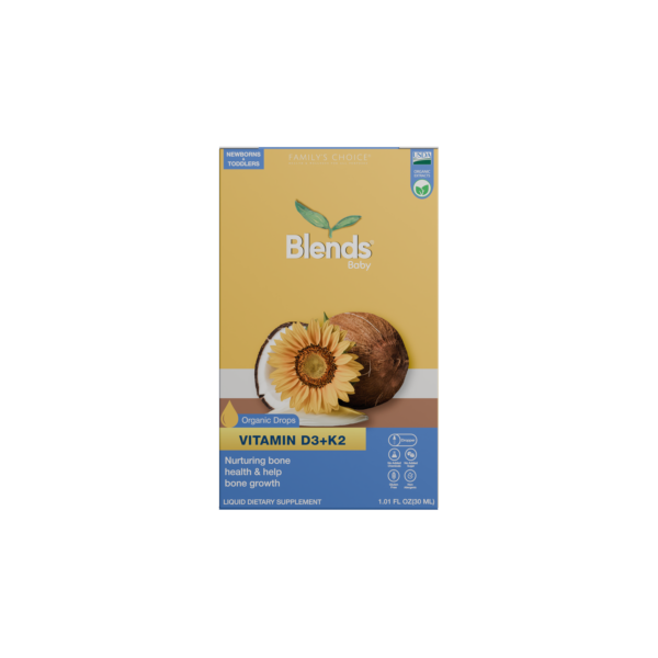 Blends Baby Vitamin D3 + K2 Drops