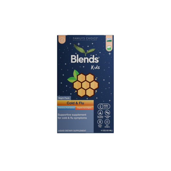 Blends Kids Cold & Flu Night Syrup